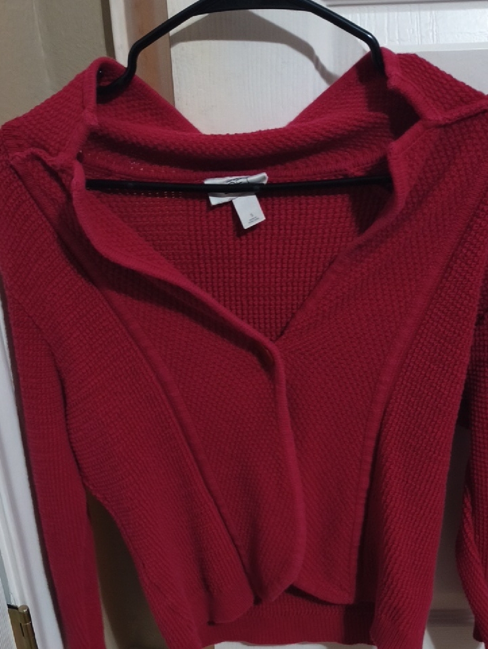 Ann Taylor Loft Sweater Maroon Small